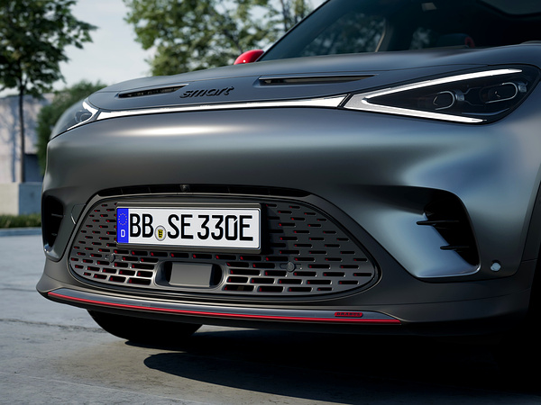 Smart #1 Brabus headlights view
