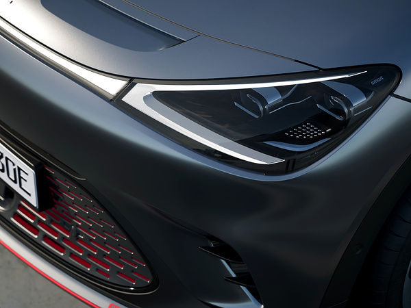 Smart #1 Brabus headlights view