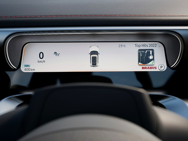 Smart #1 Brabus screens view