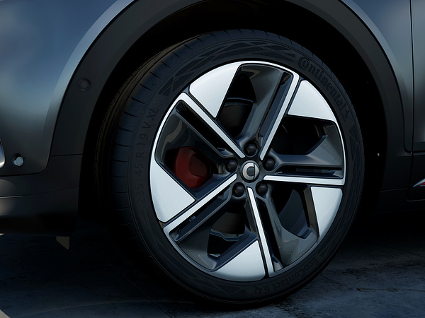 Smart #1 Brabus wheels view