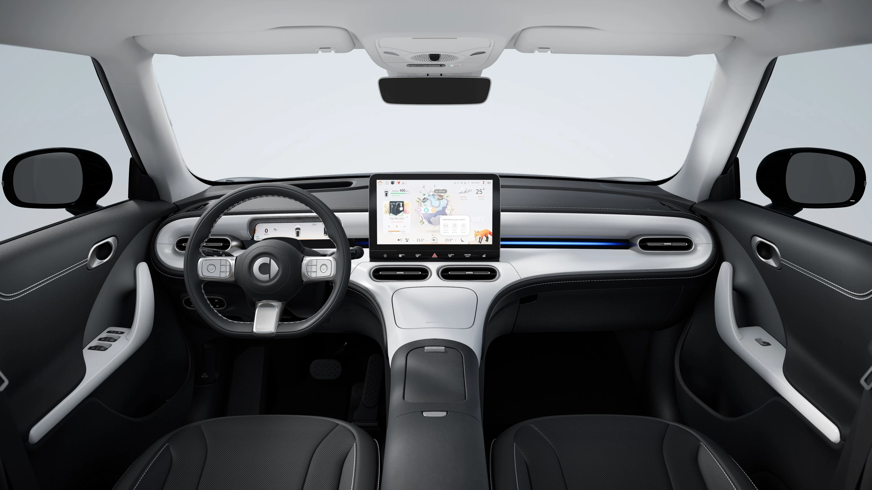Smart #1 Pulse screens view
