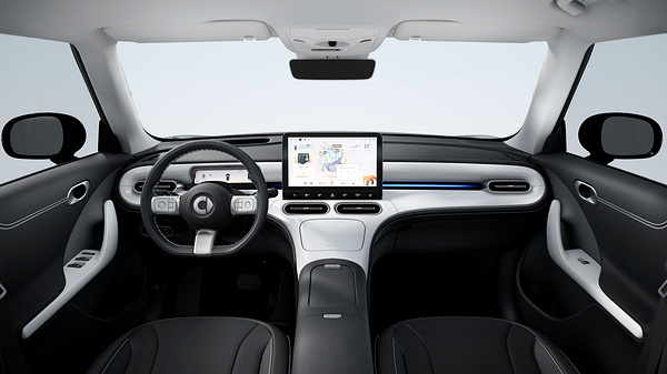 Smart #1 Pulse screens view