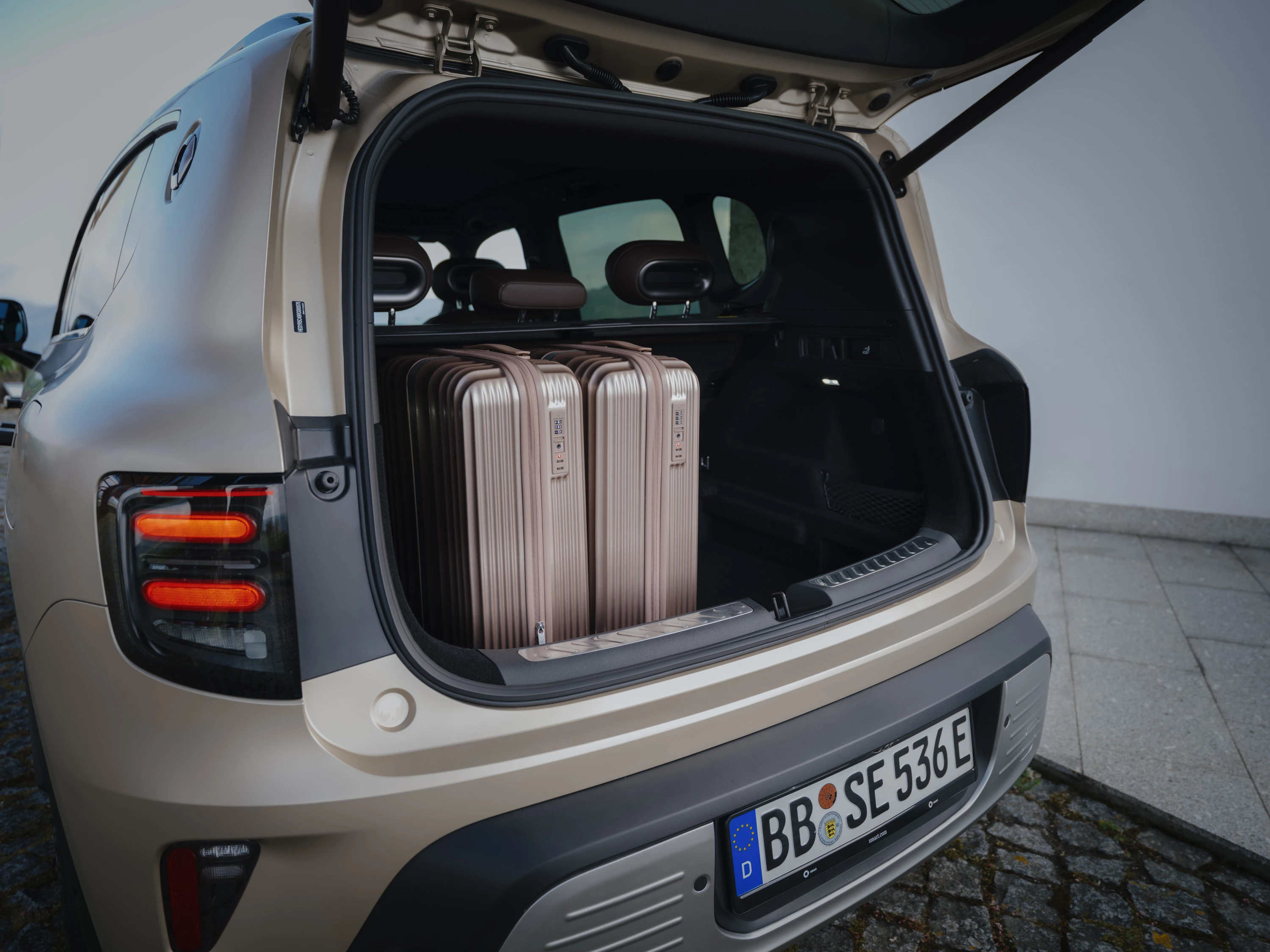 Smart #5 Pro trunk view