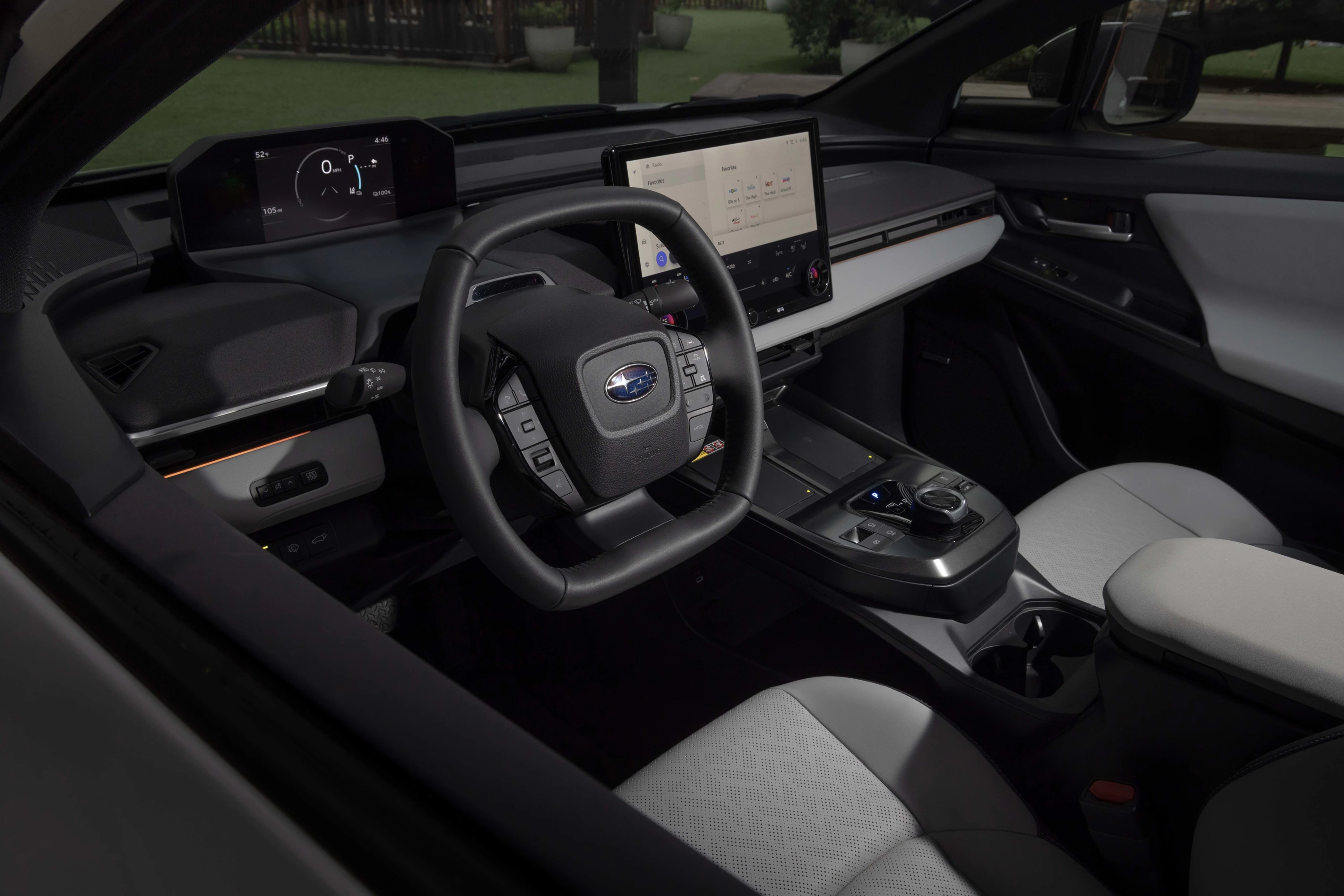 Subaru Solterra AWD interior view