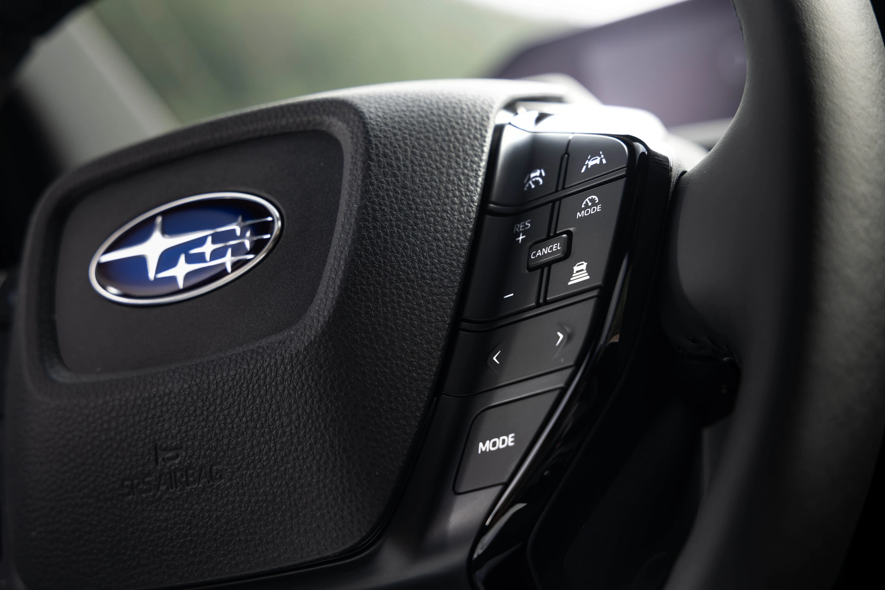 Subaru Solterra AWD steeringwheel view