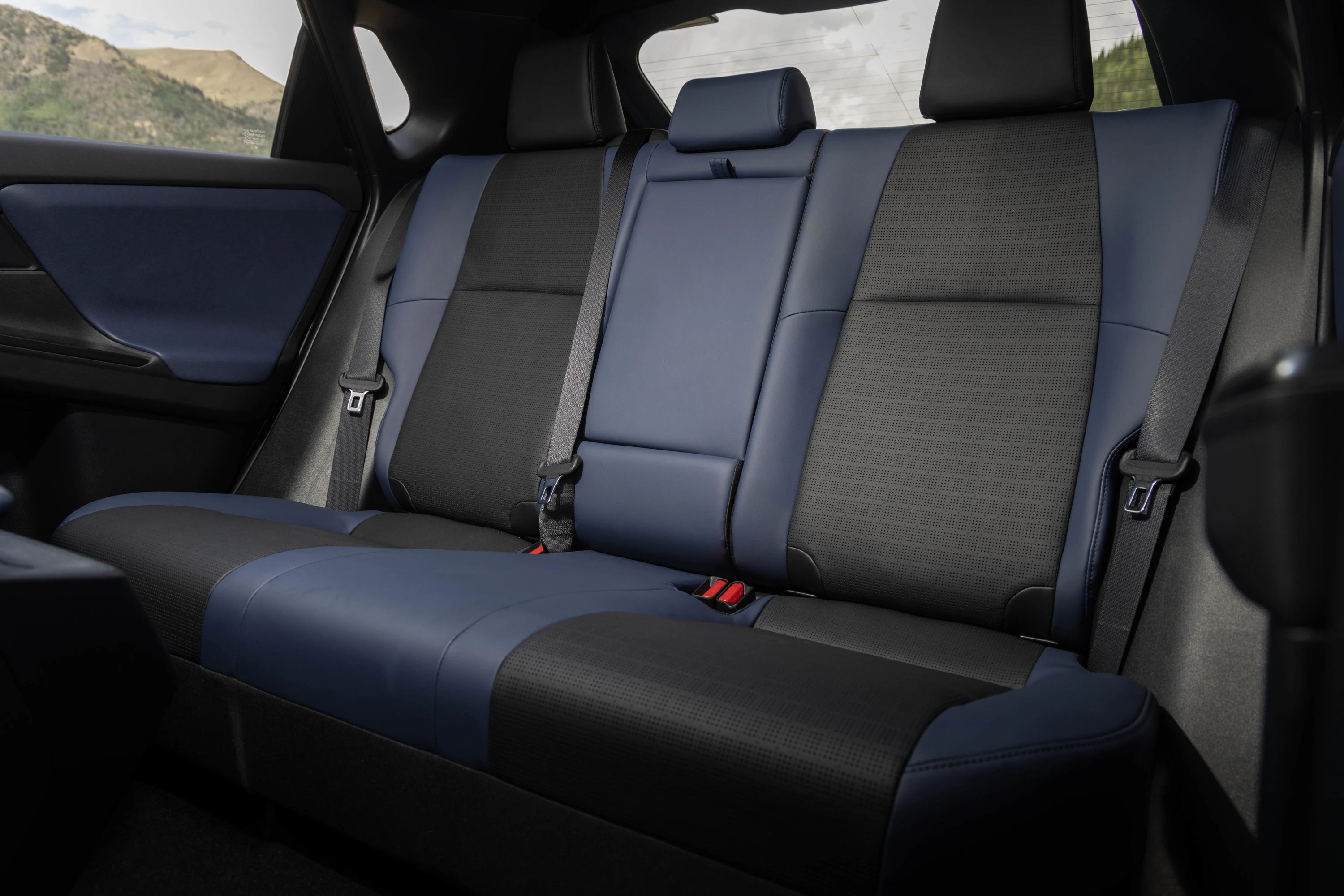 Subaru Solterra AWD secondrowseats view