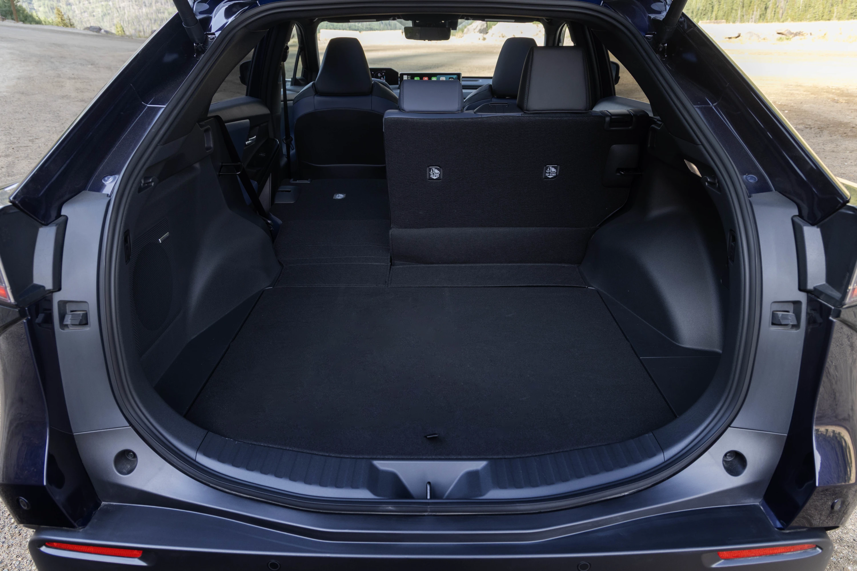 Subaru Solterra AWD trunk view