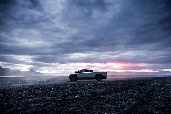 Tesla Cybertruck AWD exterior view