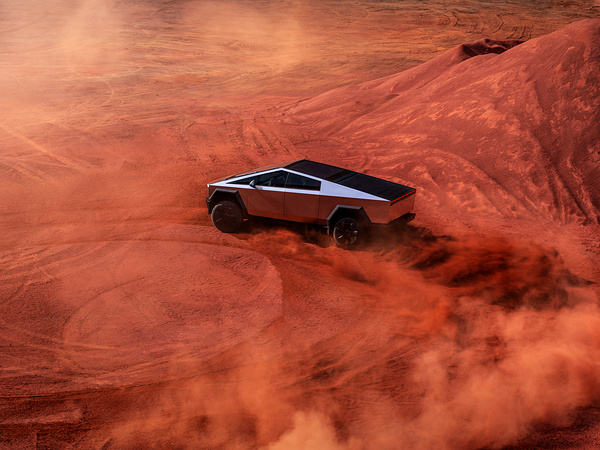 Tesla Cybertruck AWD exterior view