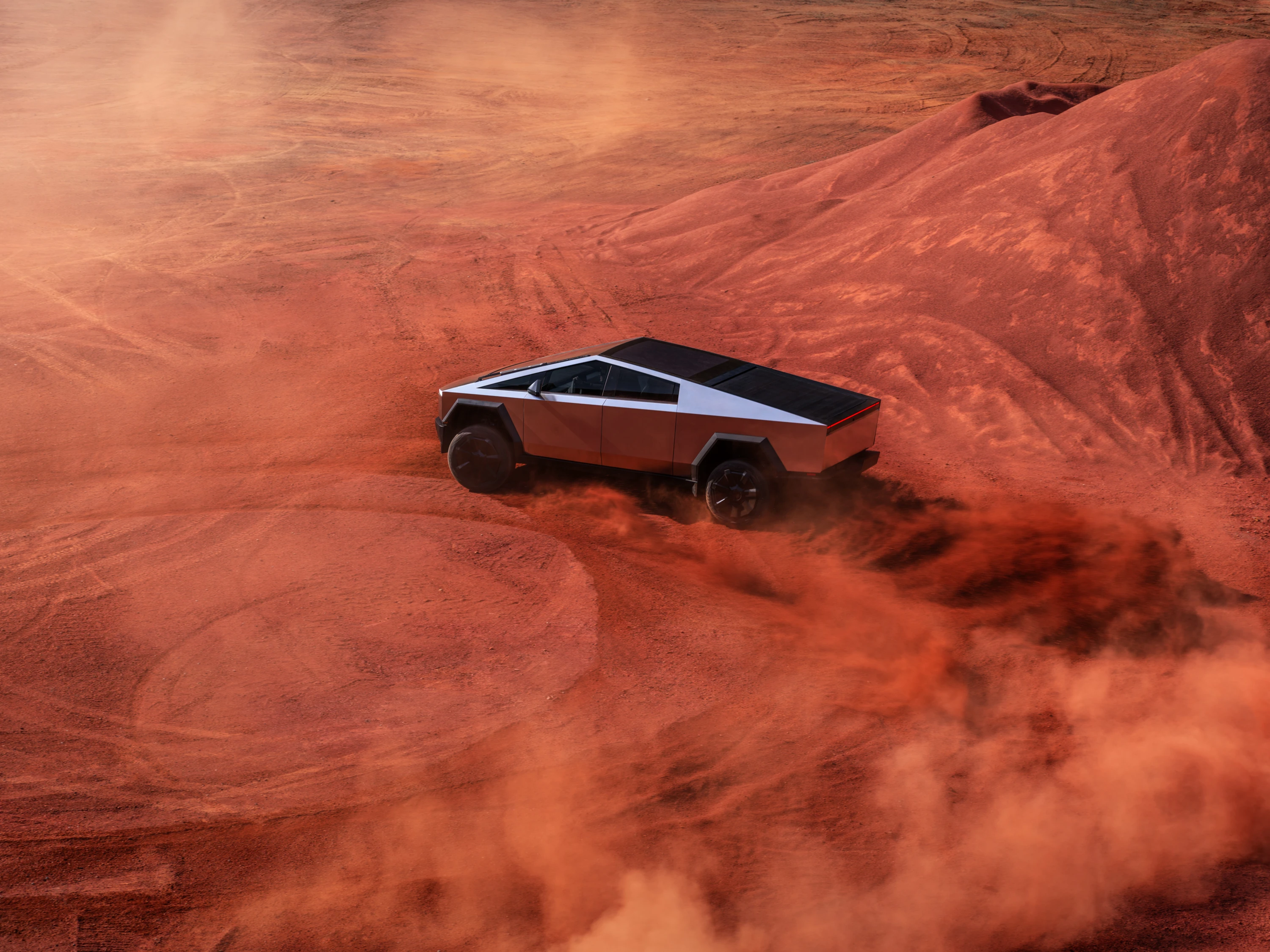 Tesla Cybertruck Cyberbeast exterior view