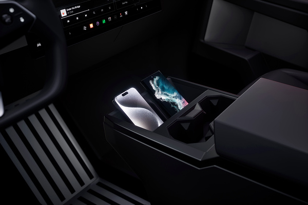 Tesla Cybertruck Cyberbeast interior view