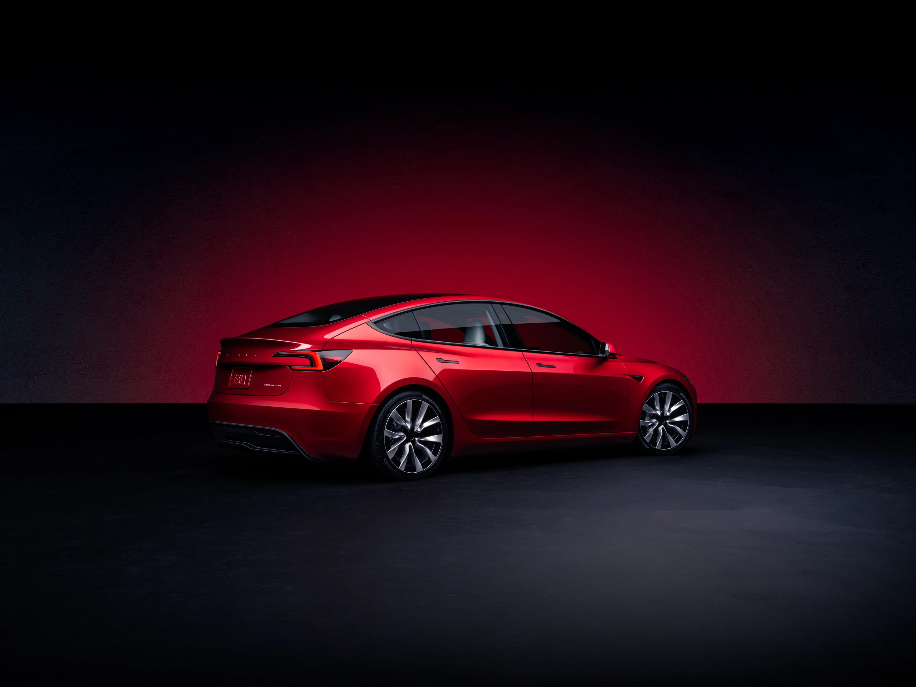 Tesla Model 3 Long Range exterior view