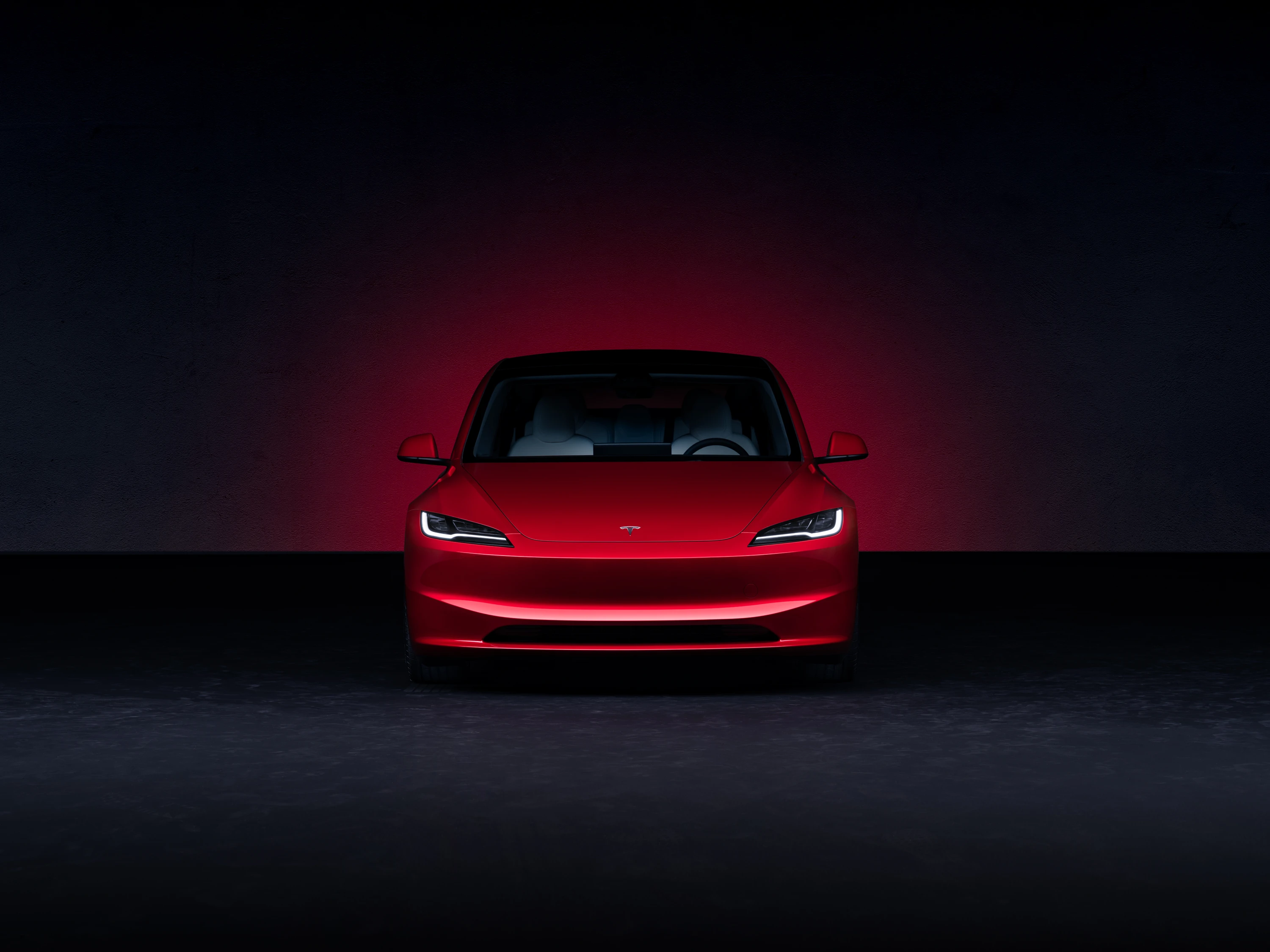 Tesla Model 3 Long Range exterior view