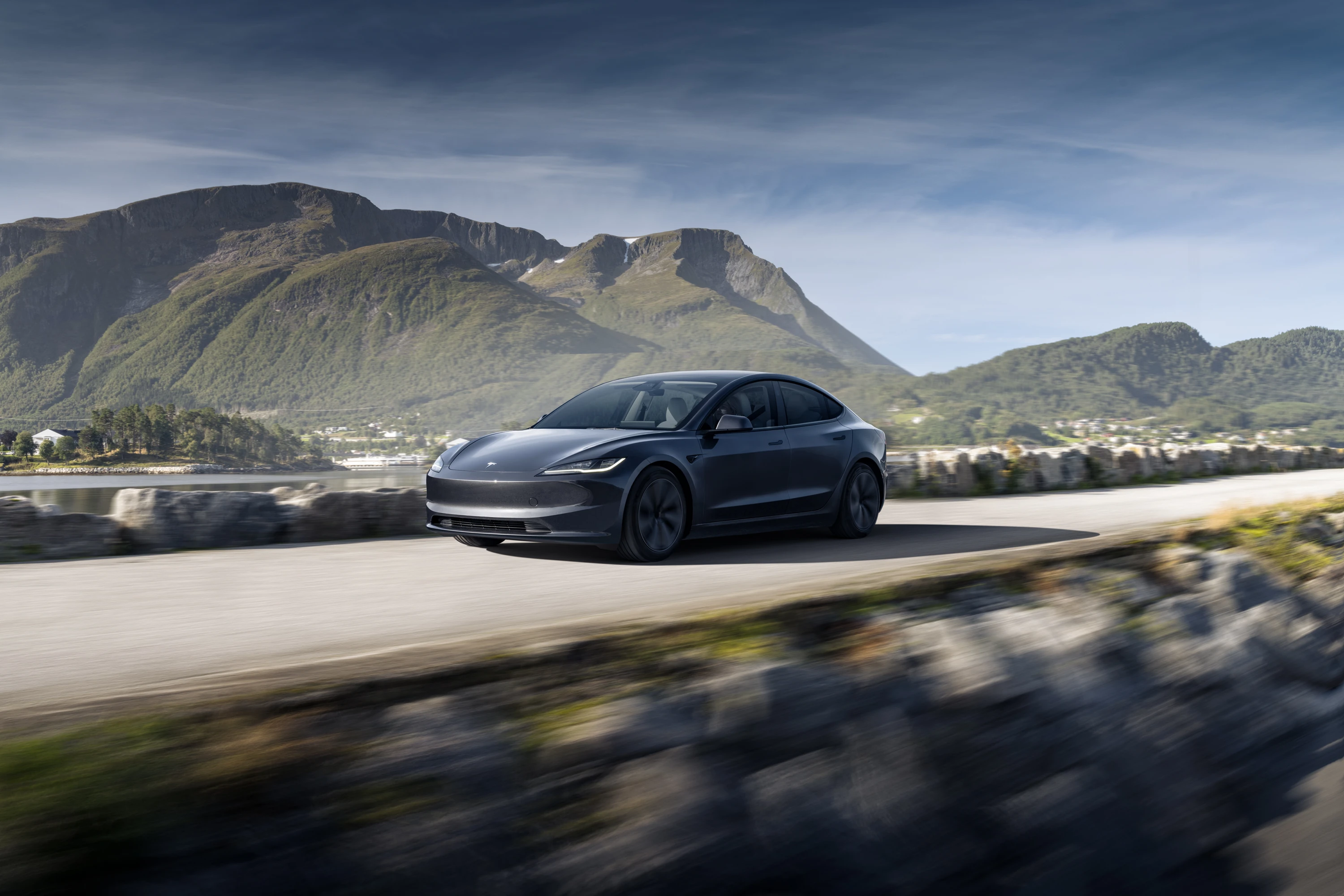 Tesla Model 3 Long Range dynamic view