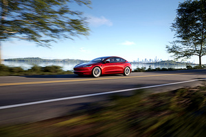 Tesla Model 3 Long Range electric vehicle