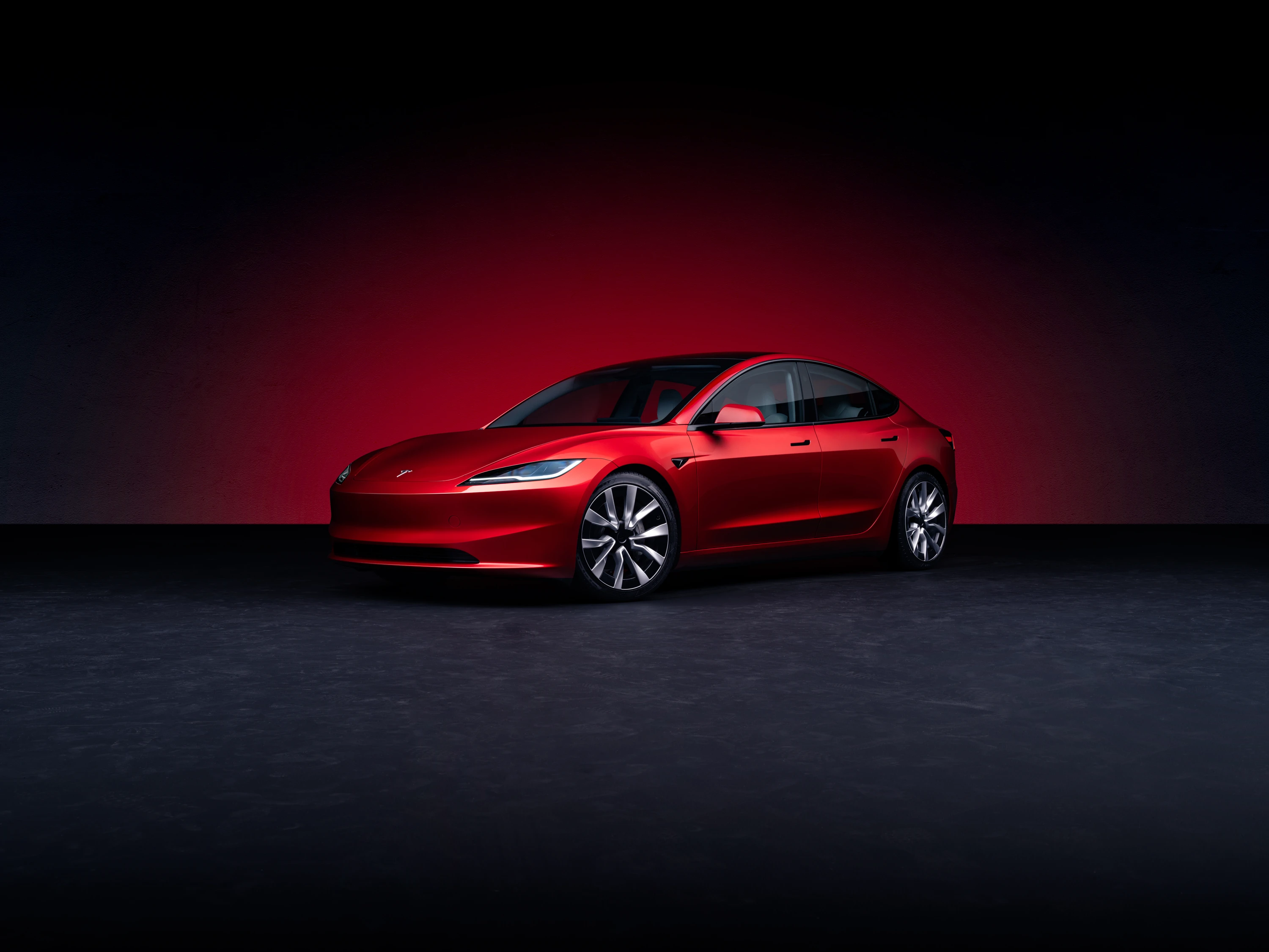 Tesla Model 3 Long Range RWD exterior view