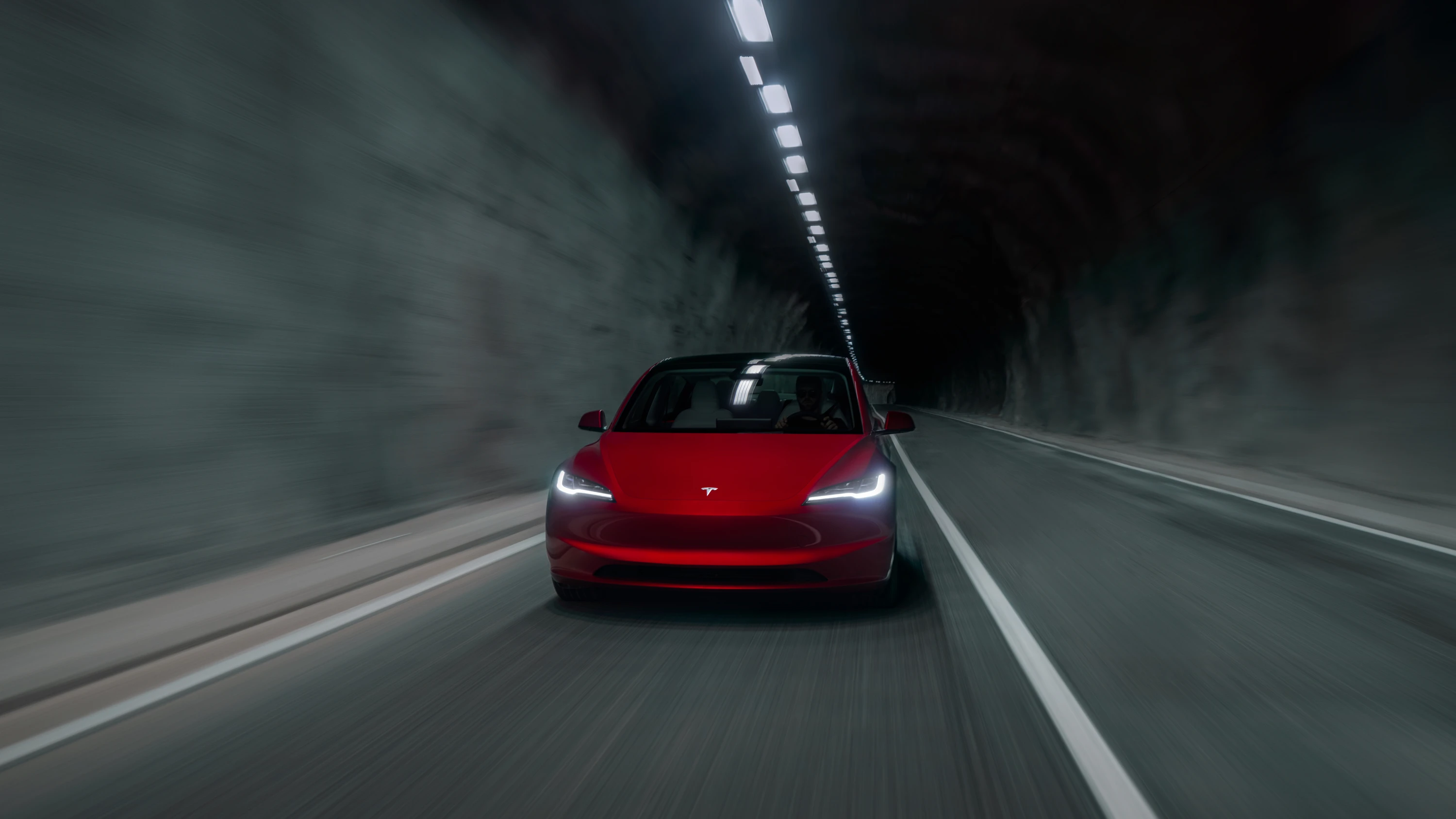 Tesla Model 3 Long Range RWD dynamic view