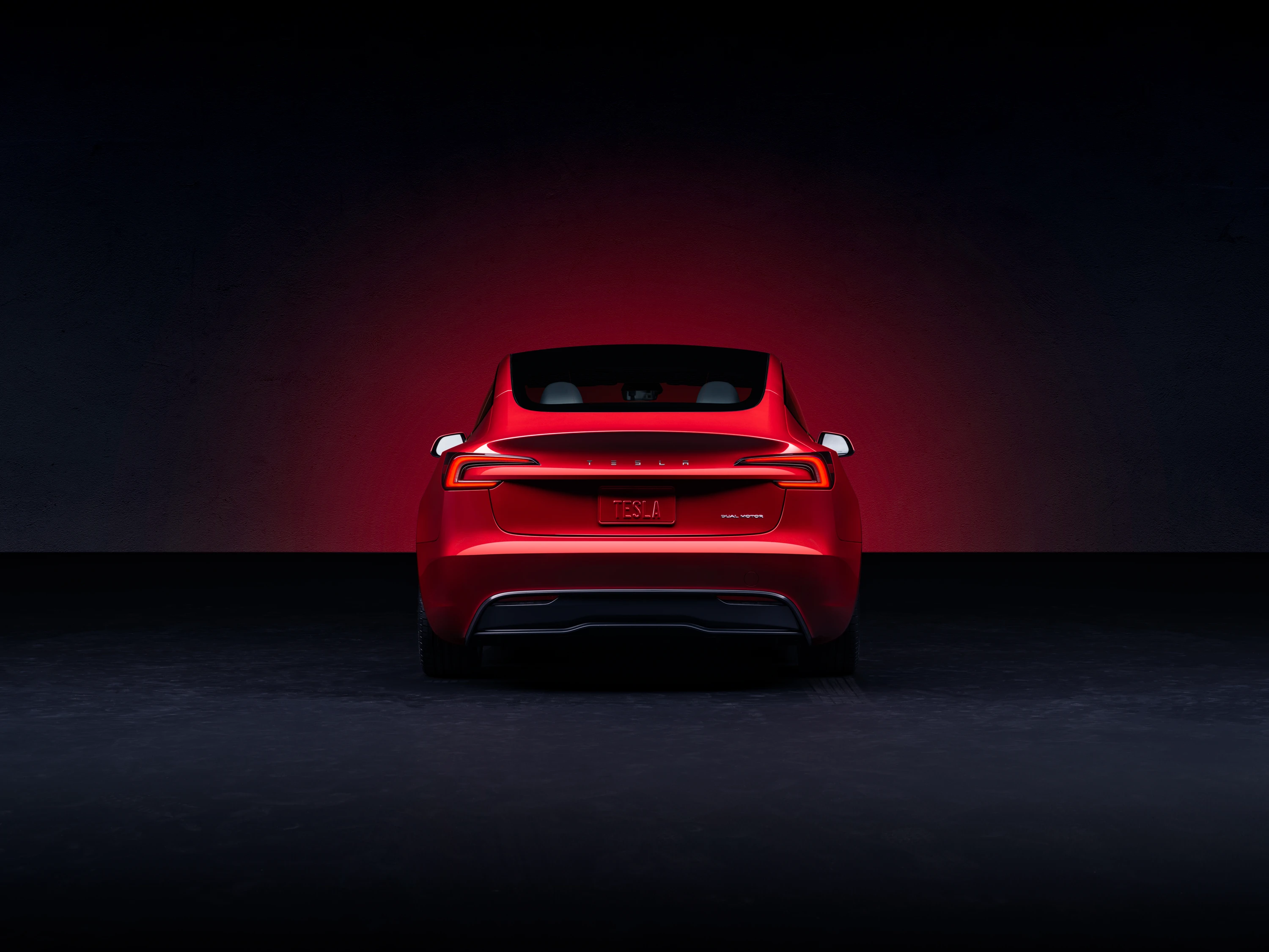 Tesla Model 3 Long Range RWD exterior view