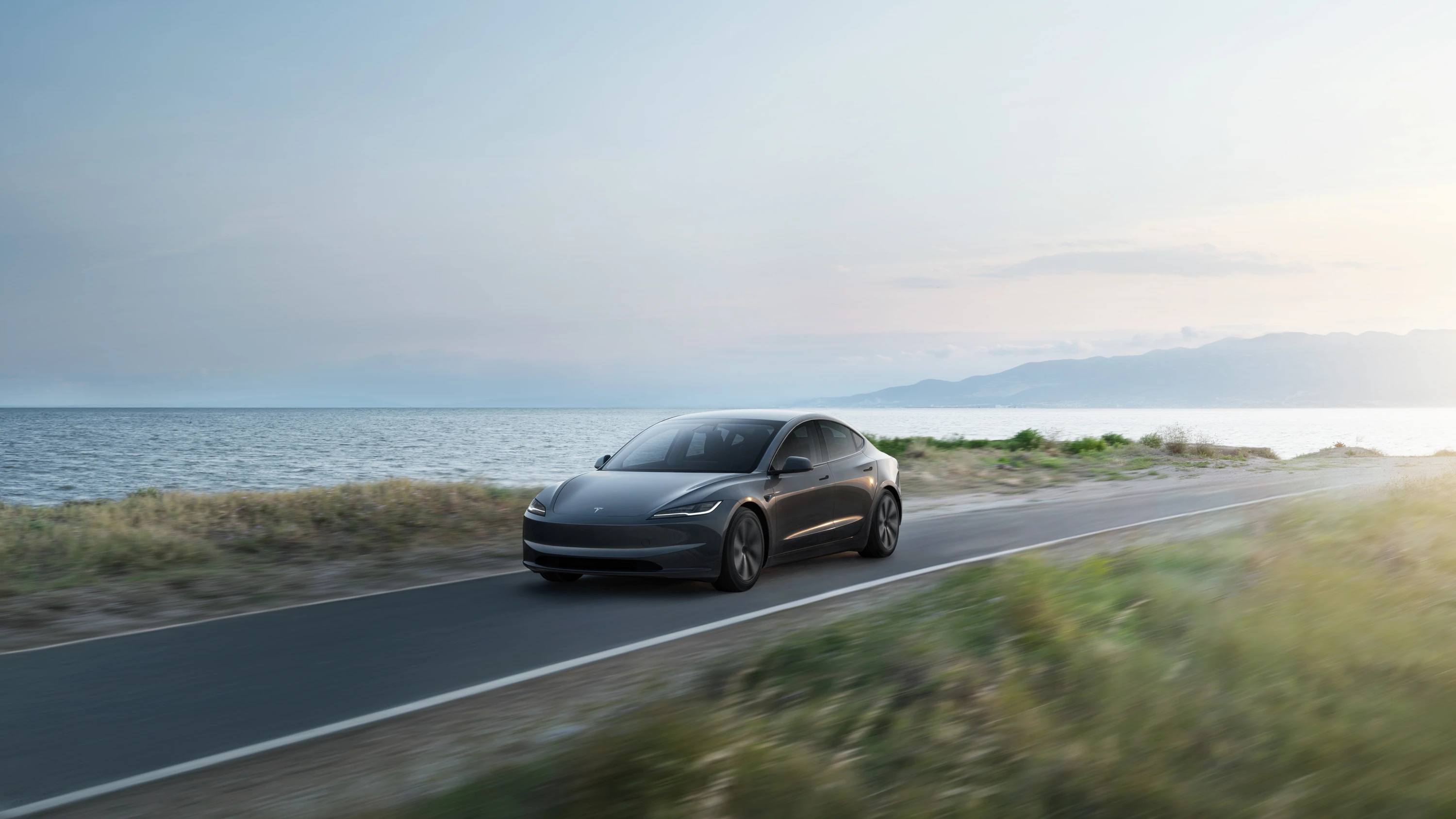 Tesla Model 3 Long Range RWD dynamic view
