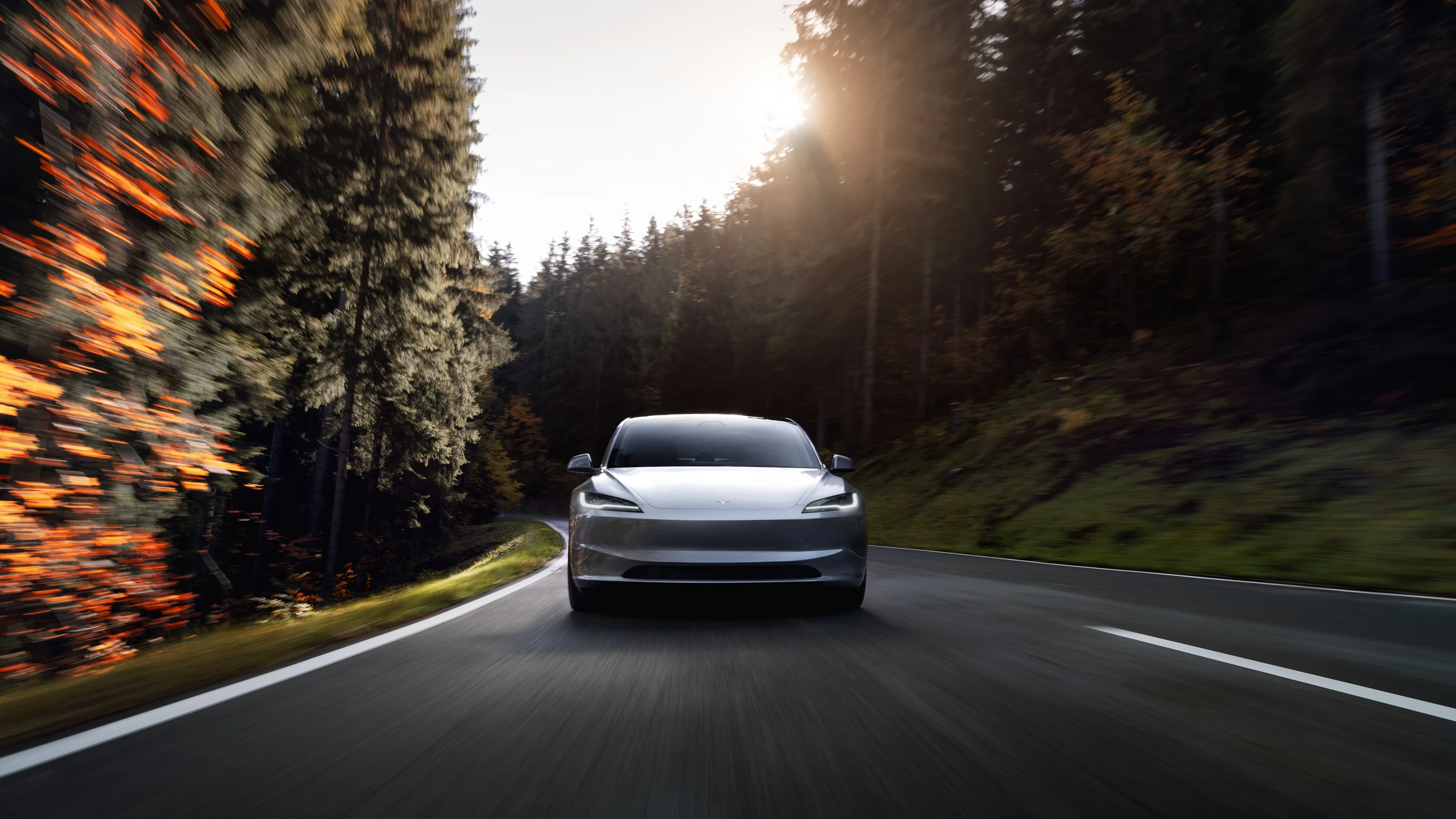 Tesla Model 3 Long Range RWD dynamic view