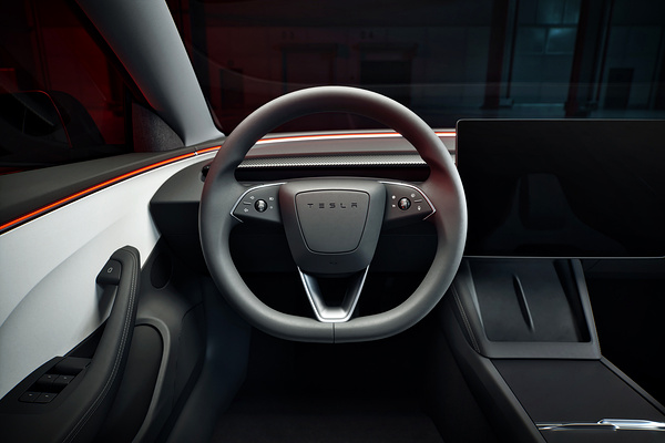 Tesla Model 3 Performance screens view