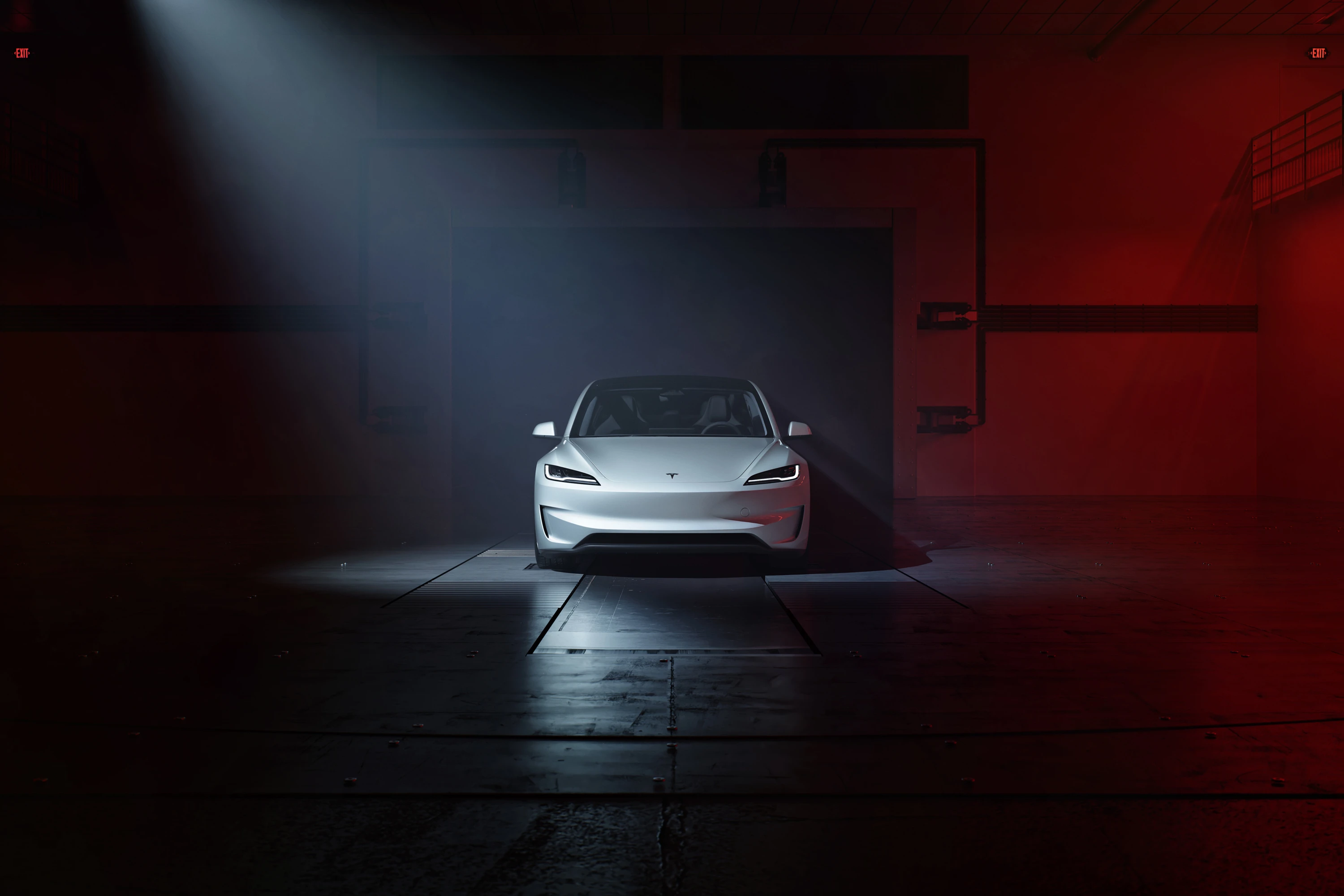 Tesla Model 3 Performance exterior view