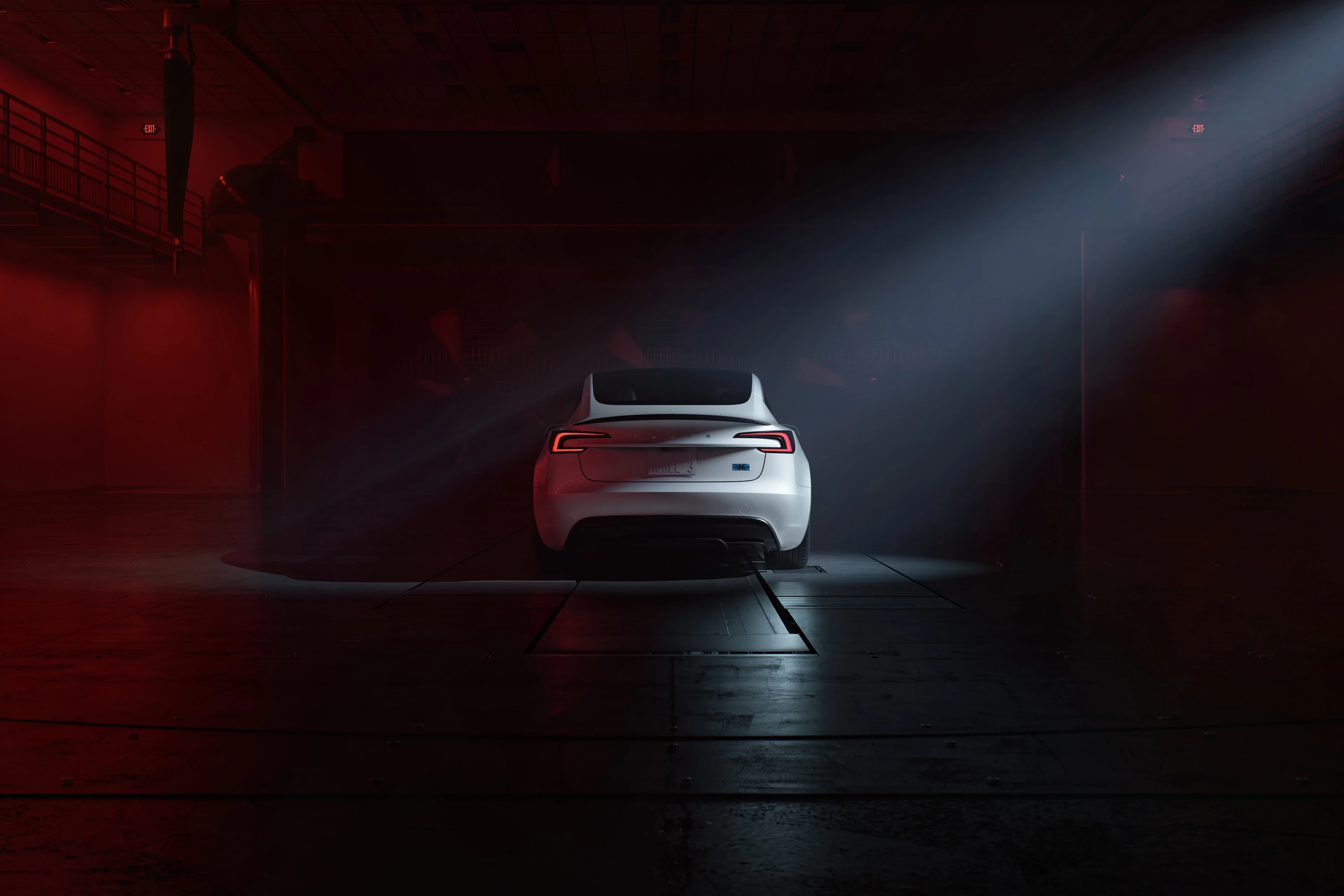 Tesla Model 3 Performance exterior view