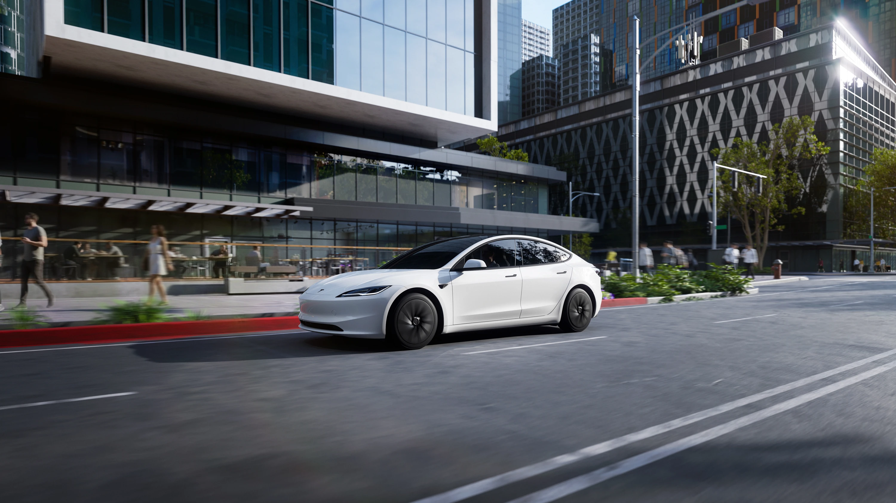 Tesla Model 3 Standard exterior view