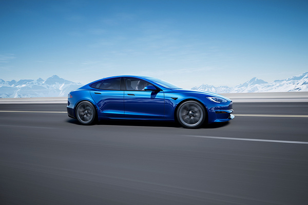 Tesla Model S exterior view