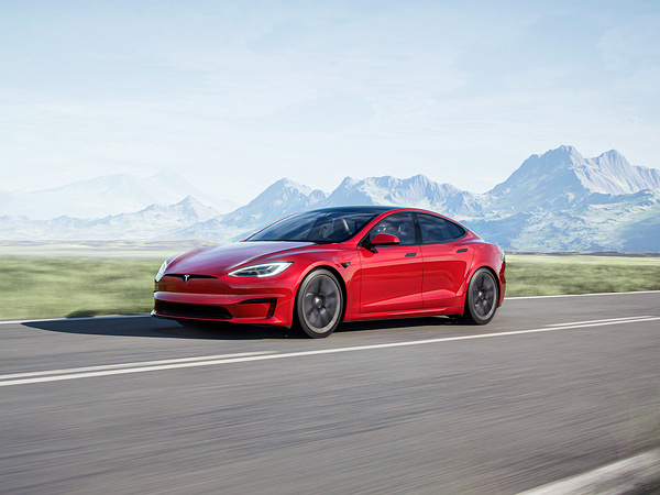 Tesla Model S exterior view