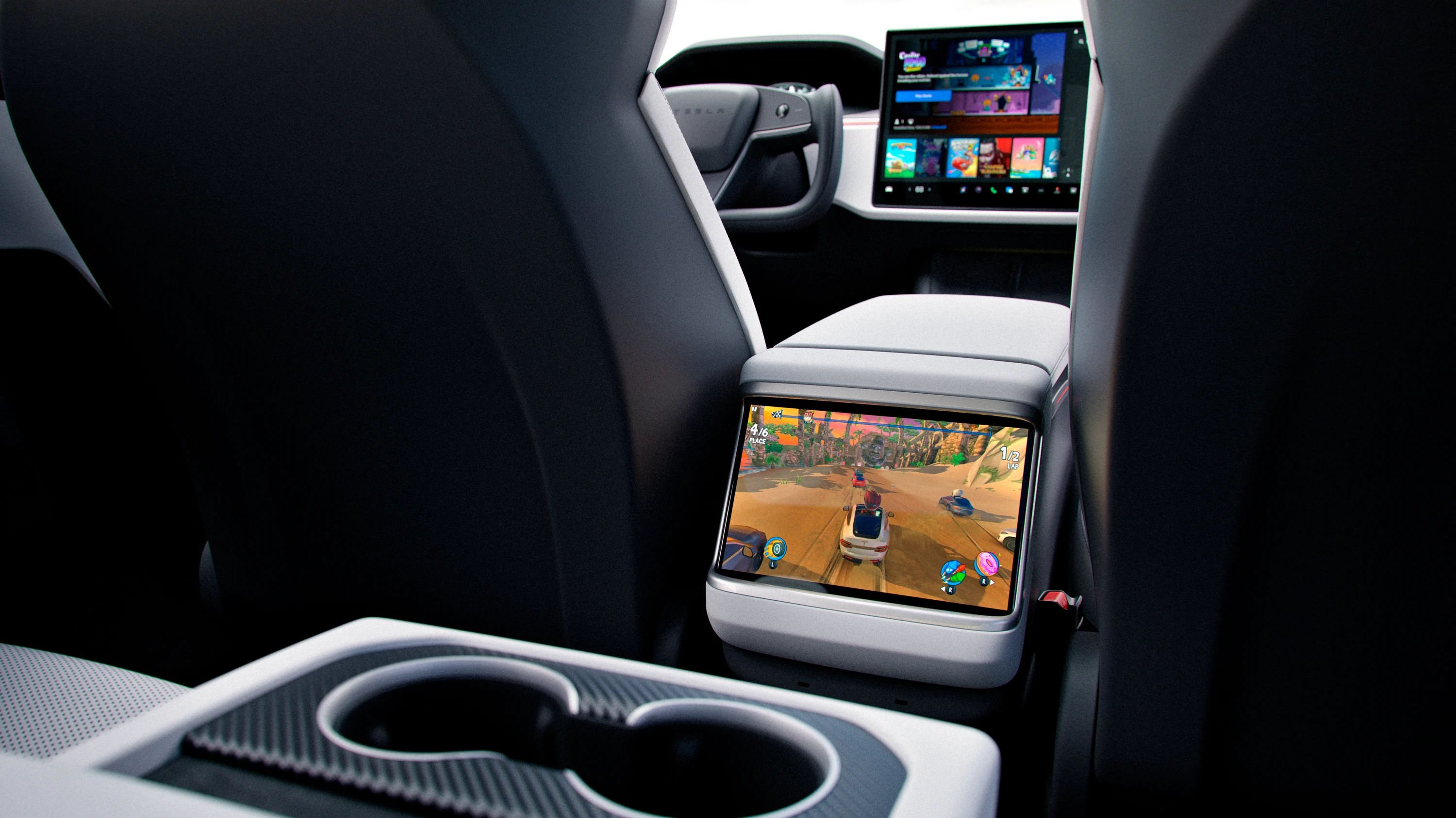 Tesla Model S AWD details view