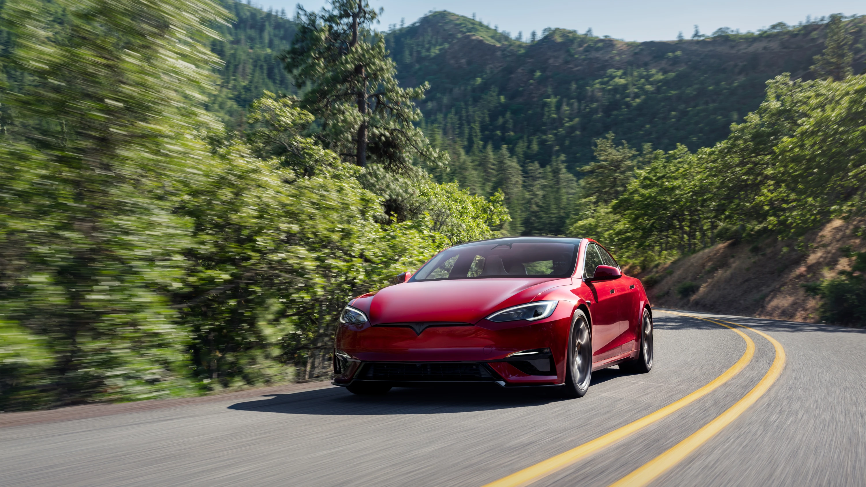 Tesla Model S Plaid exterior view