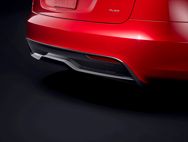 Tesla Model S Plaid exterior view