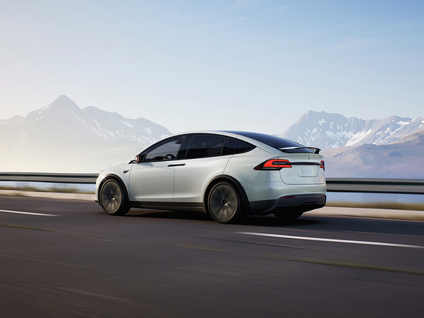 Tesla Model X exterior view