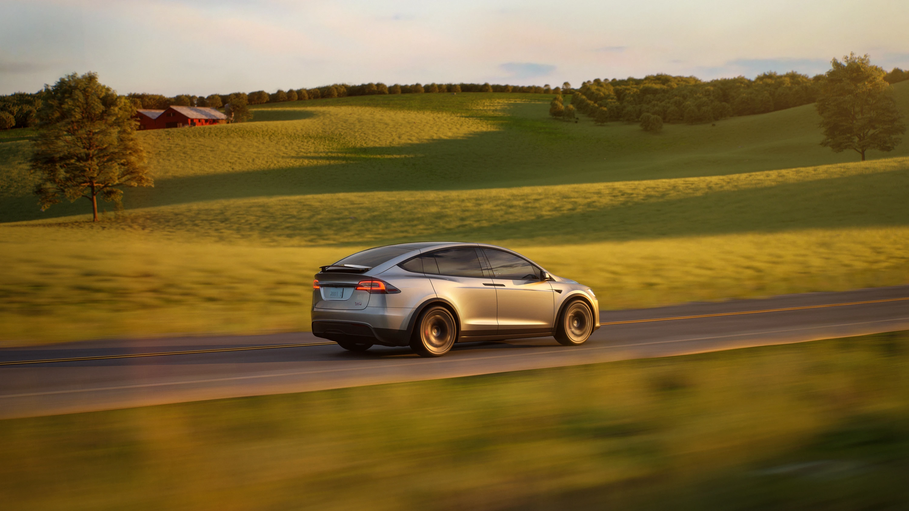 Tesla Model X AWD exterior view