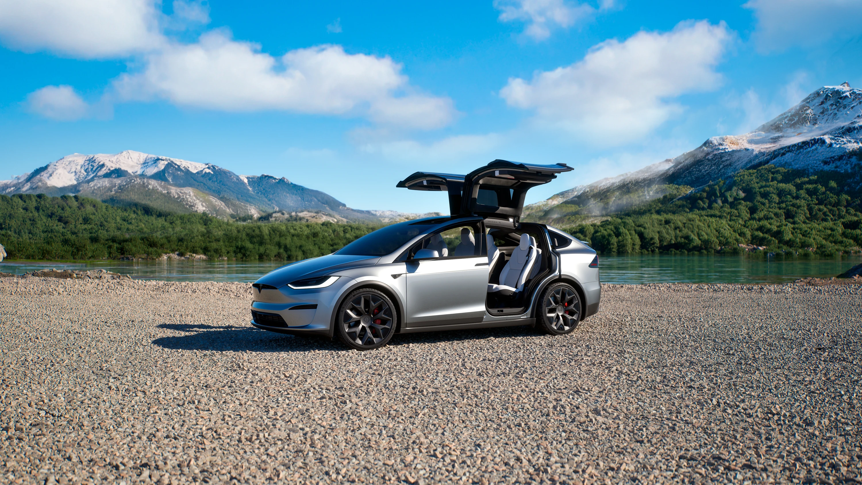 Tesla Model X AWD exterior view