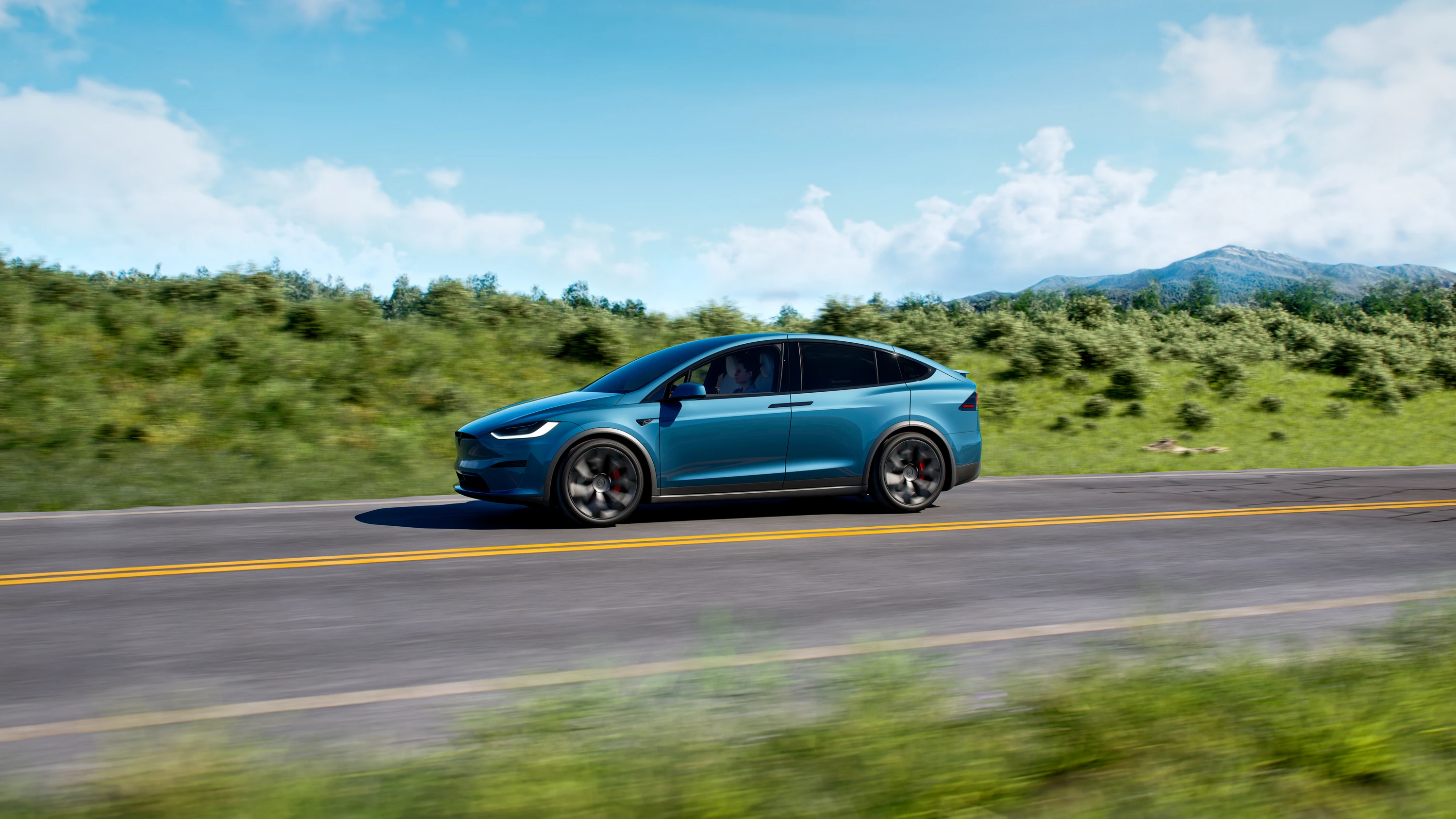 Tesla Model X AWD exterior view