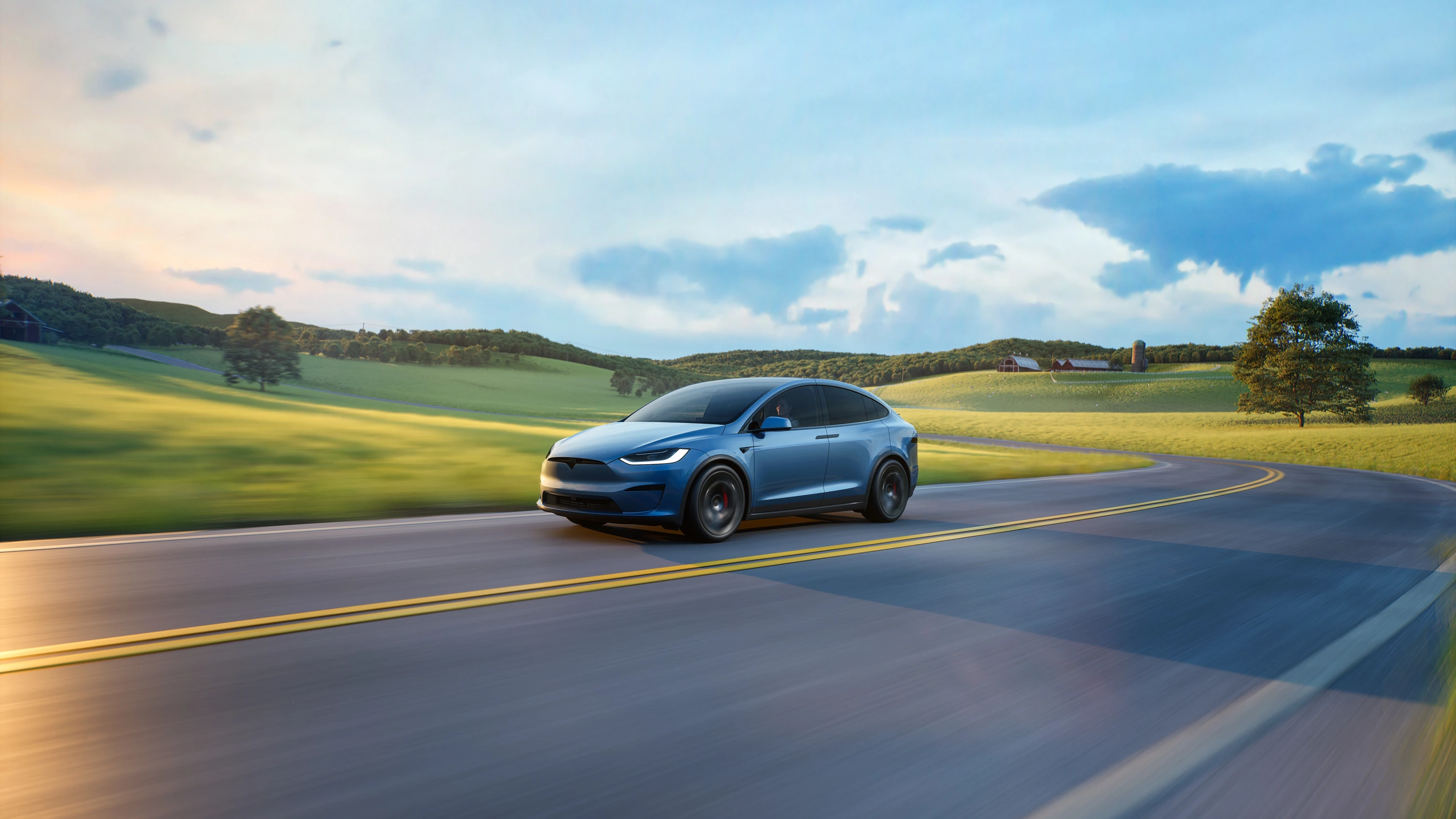 Tesla Model X AWD exterior view