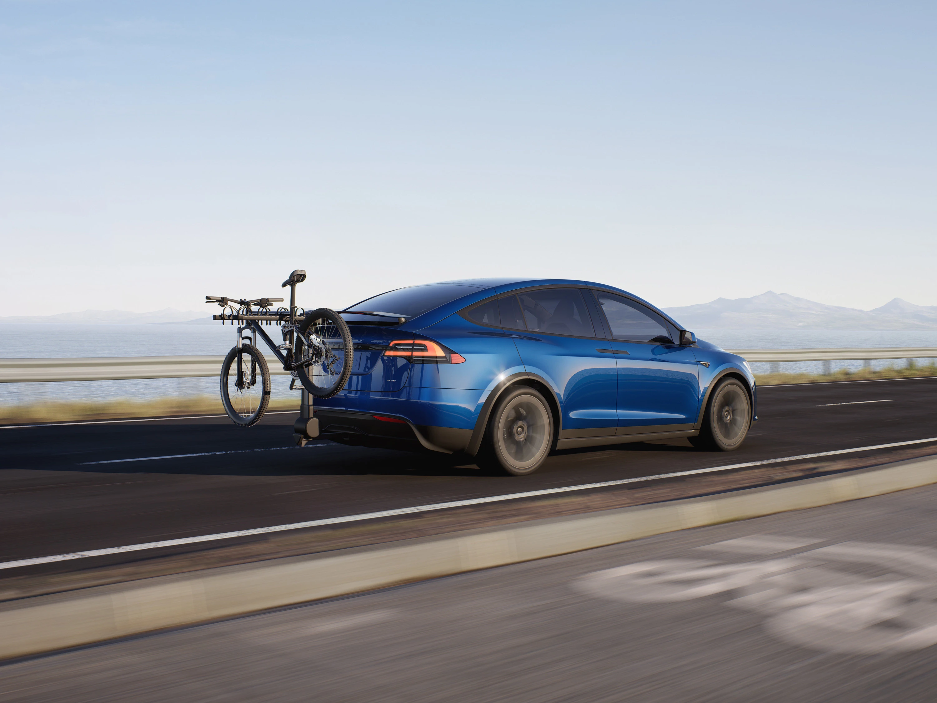 Tesla Model X Plaid exterior view