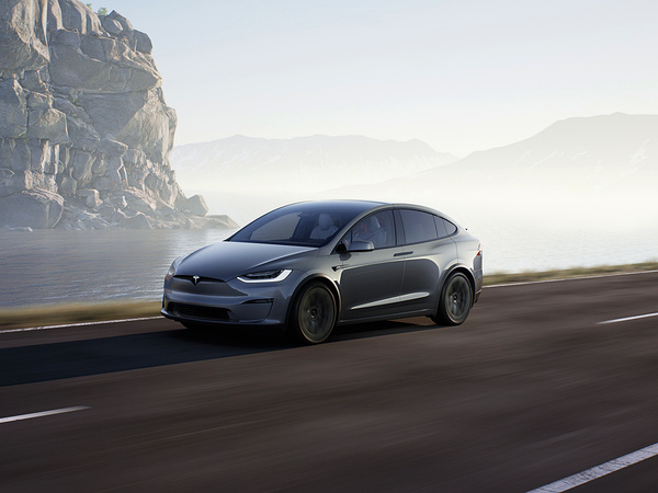 Tesla Model X Plaid exterior view