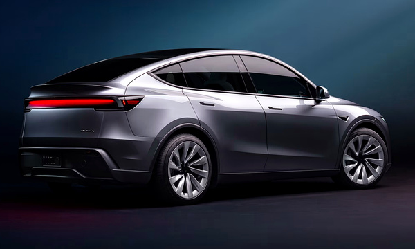 Tesla Model Y Long Range RWD exterior view
