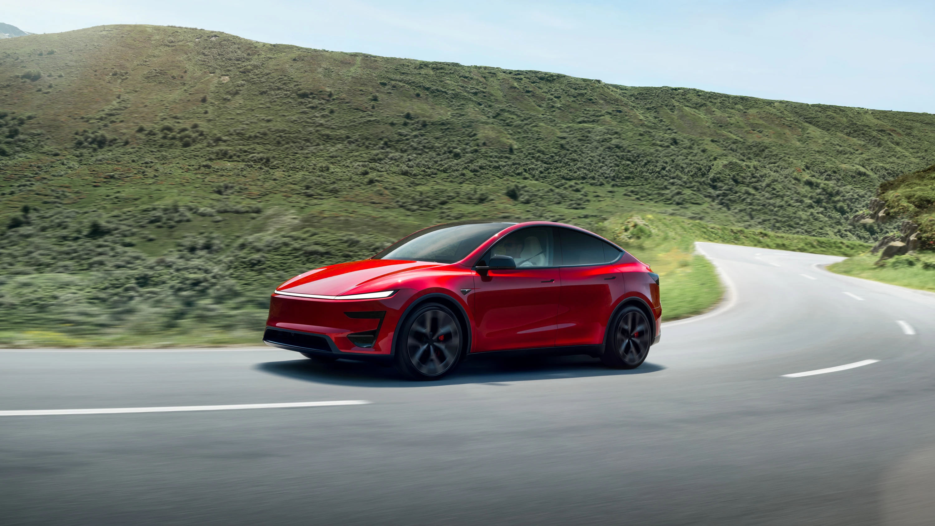 Tesla Model Y Performance dynamic view
