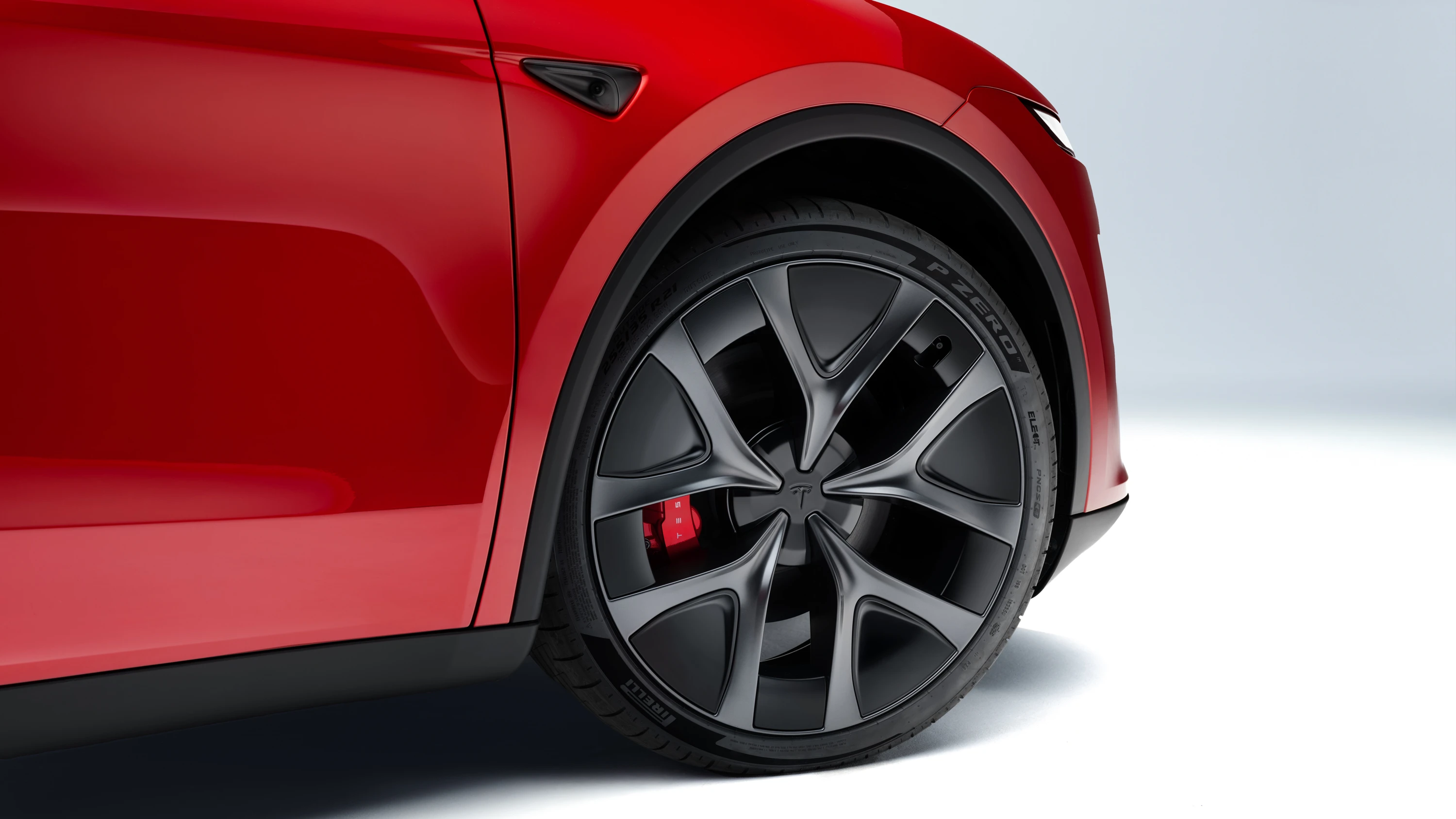 Tesla Model Y Performance wheels view