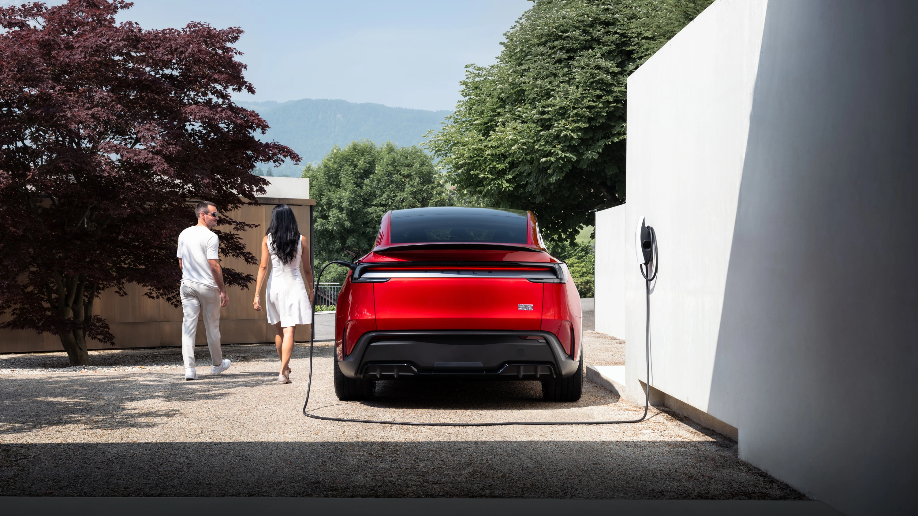 Tesla Model Y Performance charging view