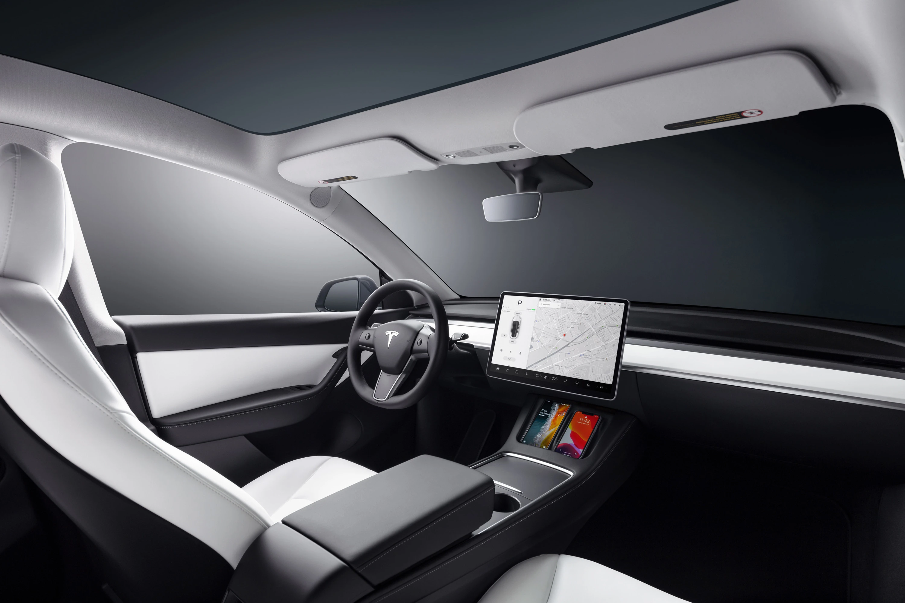 Tesla Model Y Performance (GEN1) screens view