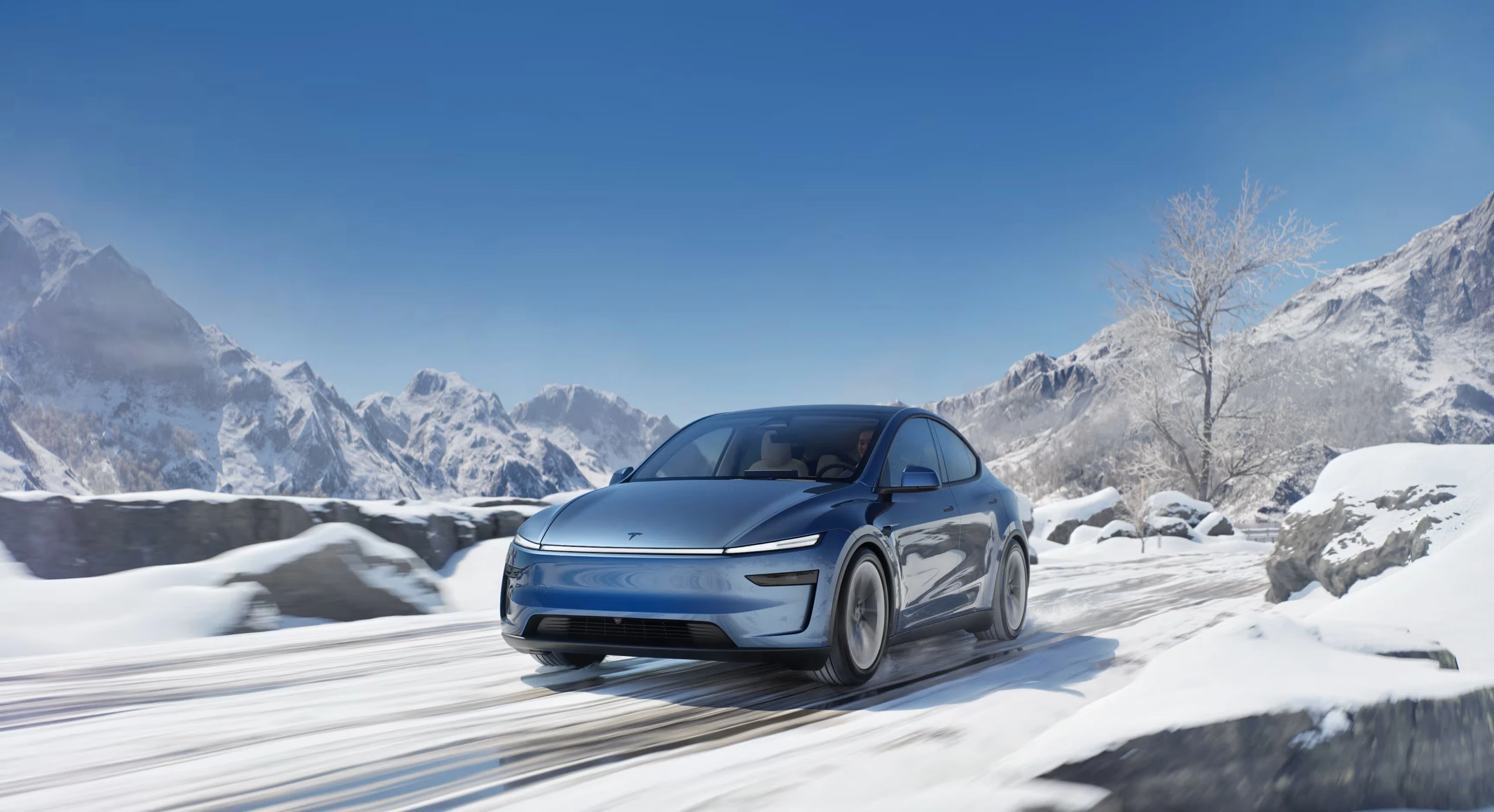 Tesla Model Y RWD exterior view