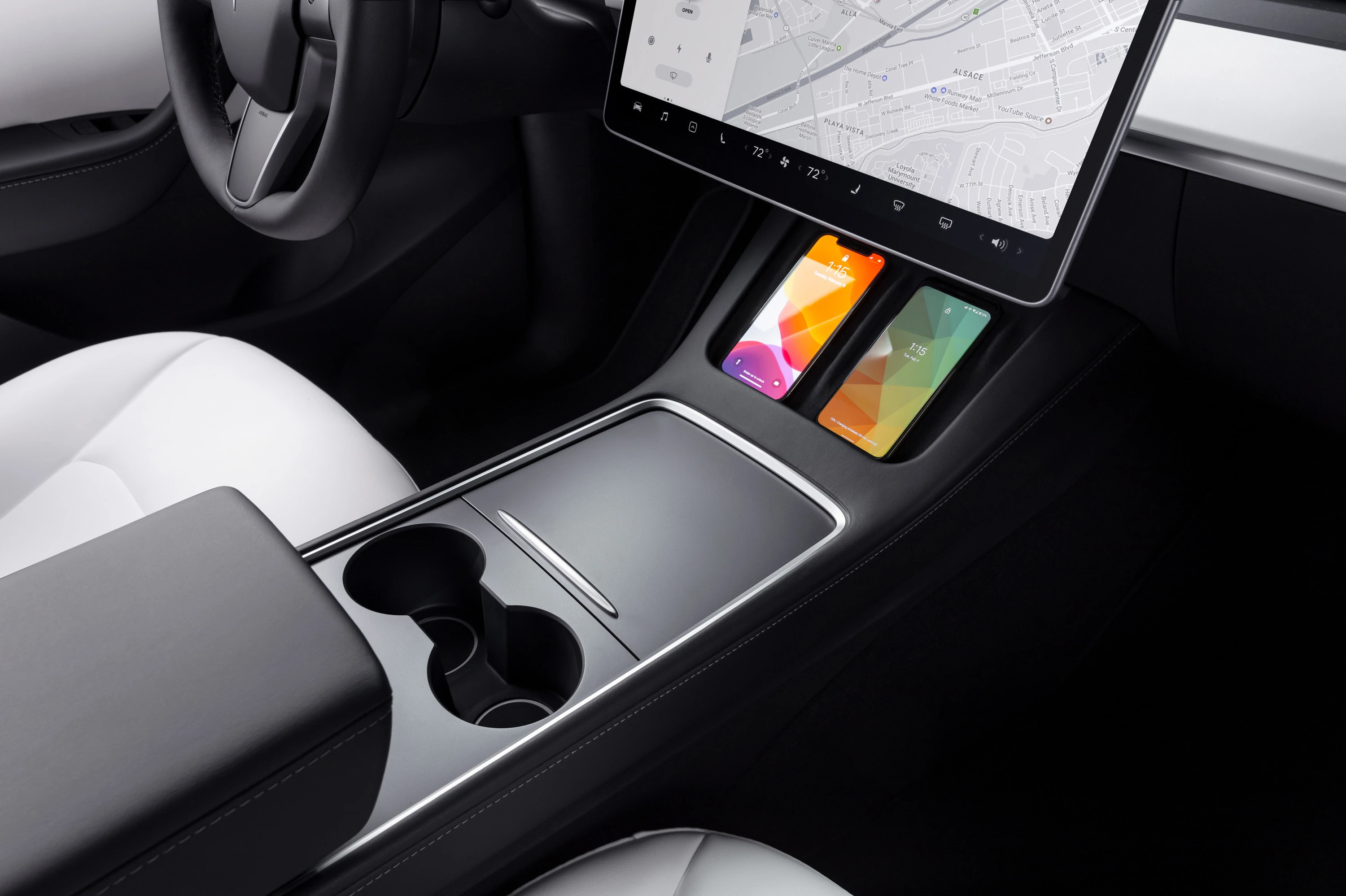Tesla Model Y Standard Range (GEN1) interior view