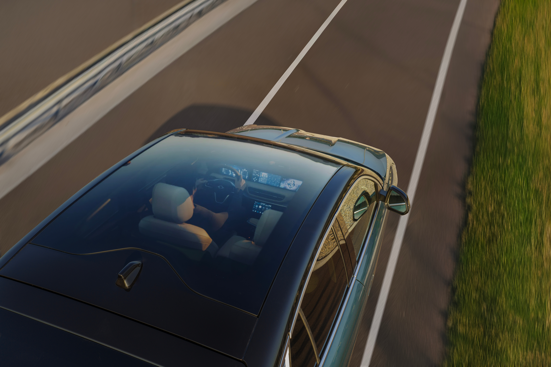 TOGG T10F 4More AWD roof view