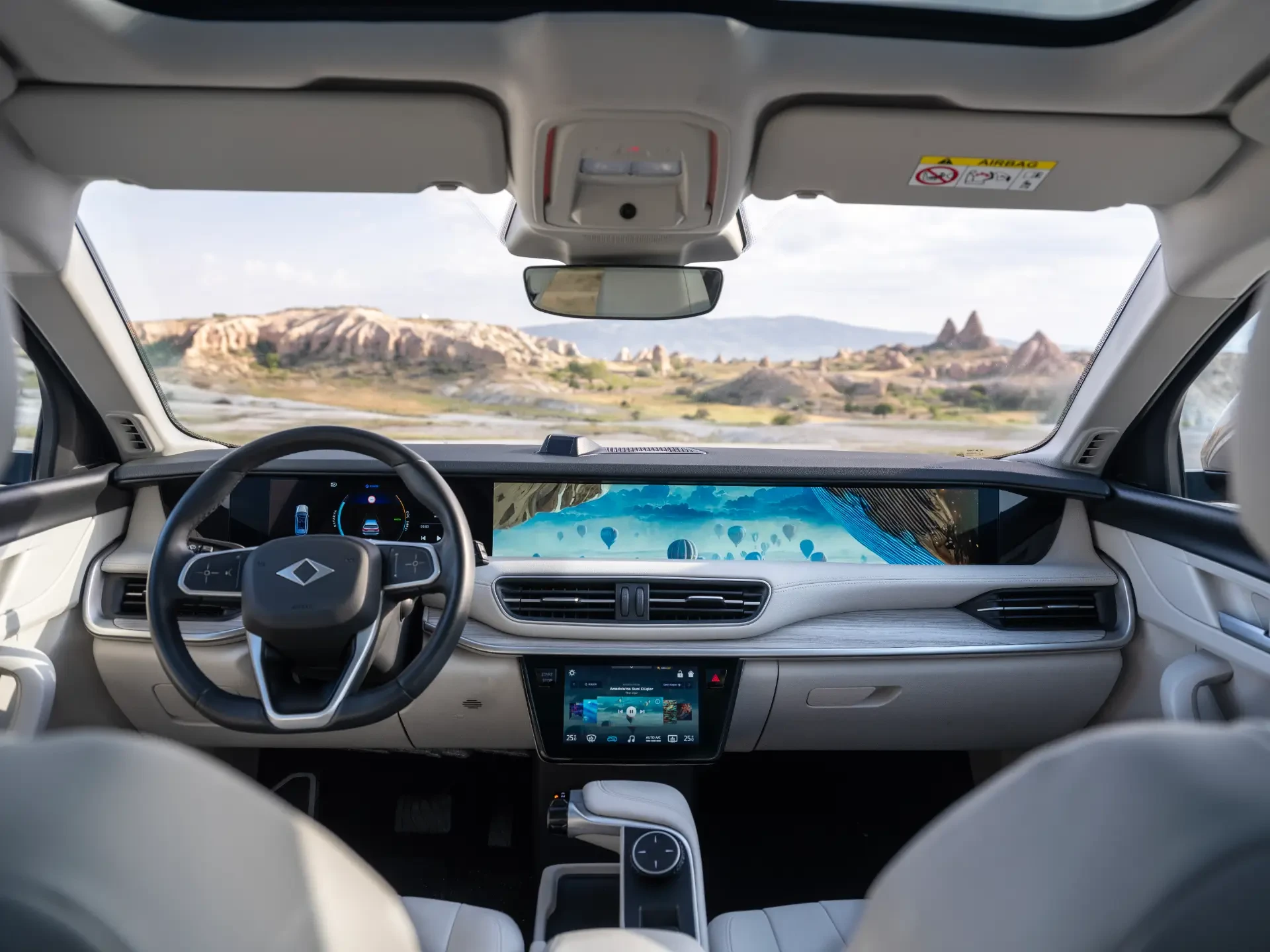 TOGG T10X Long Range RWD interior view