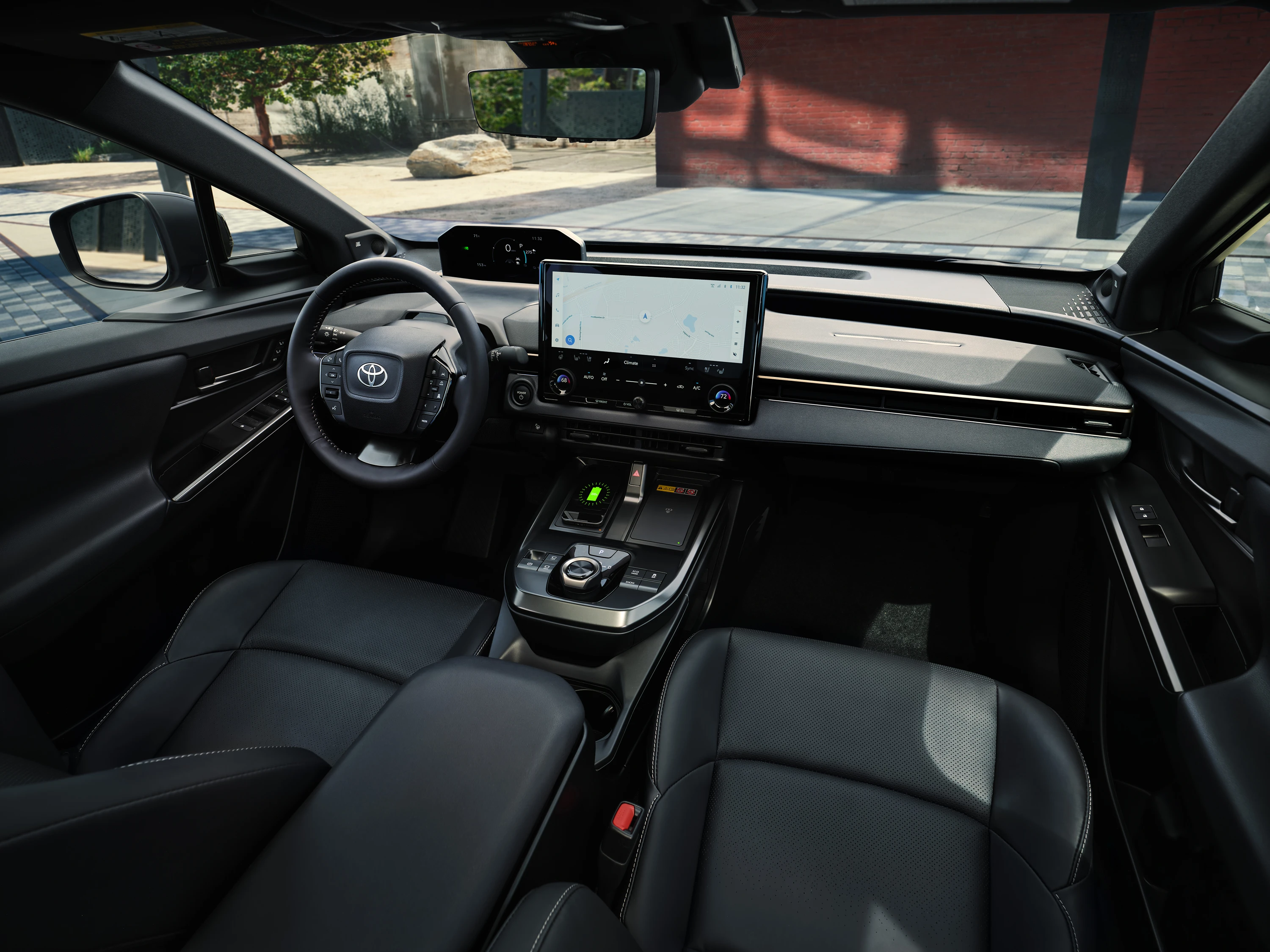 Toyota bZ AWD interior view